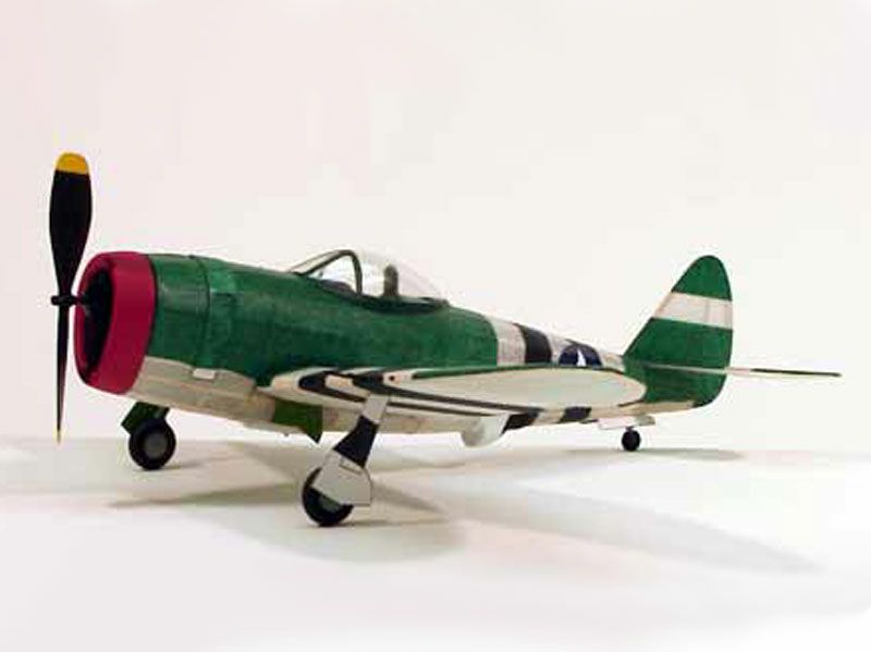 014-DS217 P-47 Thunderbolt Balsabausatz 