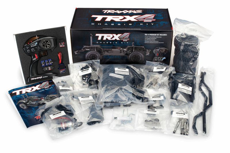 083-TRX820164 TRAXXAS TRX-4 4x4 Kit 1/10 Sc 