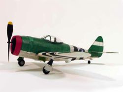 014-DS217 P-47 Thunderbolt Balsabausatz 