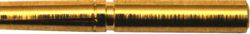 223-81003 0,8 mm Goldbuchse / female, l 