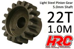 377-HRC71022 Motorritzel 1.0M / 5mm Achse  