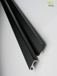 454-60006 1:16 Rahmen Alu schwarz 650mm 